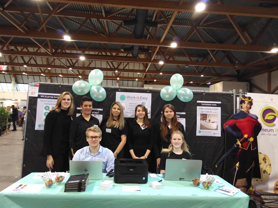 De studenten van Work-it-easy
